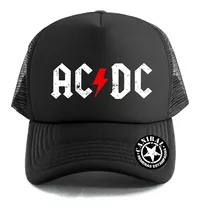 Gorras Trucker Acdc Logo Remeras Estampadas Canibal