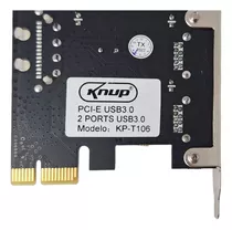 Placa Pci-e Usb 3.0 Duas Portas Até 5gbps