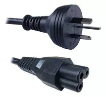 Cable Power Carga Para Notebook Tipo Trebol 1.8 Mts