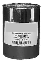 Cinta Ribbon  110mm X 300m Cera Wax Para Impresoras Zebra