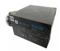 Fuente De Poder 650 Watts Wash Atx 20+4 Pines Sata Poder Xtc