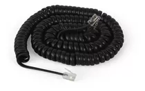Cable Rulo Espiral Tubo Telefono 90cm A 8m Blanco O Negro