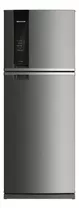 Geladeira Frost Free Brastemp Brm56a Inox Com Freezer 462l 127v