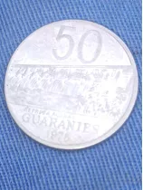 Moneda De 50 Guaraníes Del Año 1975