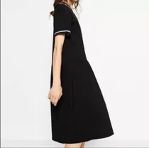 Vestido Zara Negro Vintage Talla S Completo M.