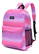 Skora Mochila Rosa Lila Degradé Goodpak Espalda 17 Color Rosa Chicle