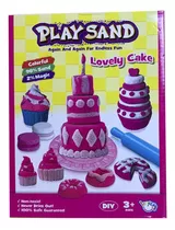 Arena Magica Play Sand Tortas Con Accesorios Full