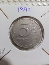 Moeda 5 Rublos 1997 - Lote 297