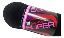 Estambre Ku-ku Super Tubo De 200 Gramos Color Negro
