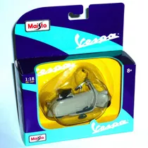 Vespa Mp5 Paperino 1945 1:18 Maisto Moto Die Cast