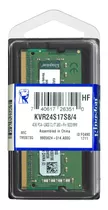 Memória De Notebook Ddr4 4gb 2400mhz Kingston - Kvr24s17s8/4