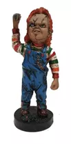 Boneco Chucky Brinquedo Assassino Terror Decorativo Resina