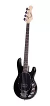 Bajo Electrico Activo Parquer Tipo Musicman Negro Con Funda