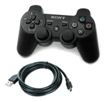 Control Para Ps3 Compatible+cable De Carga Compatible