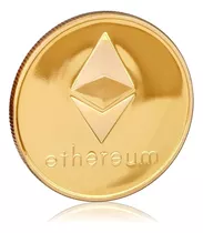 Ethereum Eth Coin Moneda Física Coleccionable Btc Bitcoin