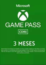 Xbox Game Pass Core 3 Meses México (xbox Live Gold 3 Meses) 