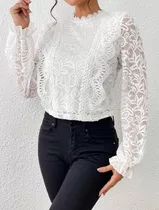 Blusa De Encaje, Tendencia, Formal - Copenhague