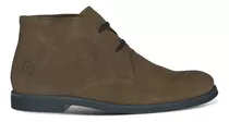 Botina Classica Desert Boots Vintage Couro Camurça + Brinde