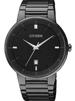 Reloj Citizen Quartz Analog Bi501750e Hombre Color De La Malla Negro Color Del Bisel Negro Color Del Fondo Negro