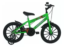 Bicicleta Mormaii Infantil Aro16 Top Lip V-brake Com Rodinha