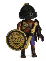 Playmobil Serie 22 Nene Gladiador Romano Negro Roma Guerrero