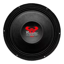 Alto Falante Woofer 2k5 Ultravox 2500w Rms 12 Polegadas Cor Preto