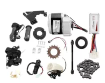 Kit De Conversión De Bicicleta Eléctrica 250w Rueda Trasera