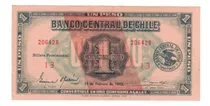 Billete De Chile Un Peso Provisional Fechado 11-02-1942 