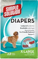 Pañales Desechables Perros Simple Solution Ajuste Súper Abso