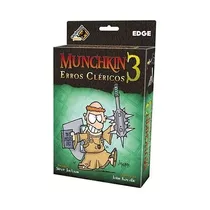 Galápagos Jogos - Munchkin 3 Erros Cléricos (expansão)