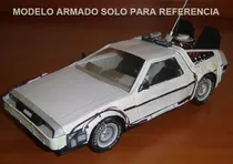 Volver Al Futuro Delorean Modelo En Papel (no Es Pdf)