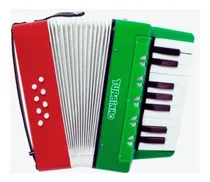 Acordeon Infantil Turbinho 8 Baixos Semiprofissional