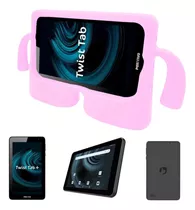 Tablet Positivo 64gb 2gb Ram + Capa Infantil Universal Rosa