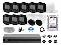 Cámaras Seguridad Kit 10 Fullhd +2tb Mayor Alcance Varifocal