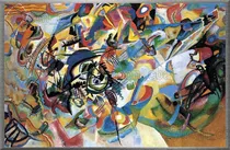 Cuadro Composición Vii - Wassily Kandinsky Del Año 1913