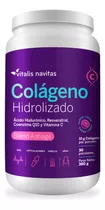 Suplemento En Polvo Vitalis Navitas  Colágeno Hidrolizado Sabor Limón En Pote De 360g 30 Un