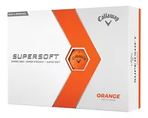 Pelota De Golf Callaway Supersoft Matte - Naranja / Docena