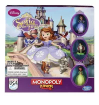 Juego D Mesa Monopoly Princesa Sofia P/ Niñas +5 Original