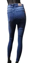 Jeans Denim Kleff Tiro Alto Clásico Elastizadotalle 36 Al 44