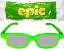 Epic Lentes 3d Gafas Originales De Cine 3d Infantil Chicas