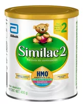 Leche De Fórmula En Polvo Abbott Similac 2 En Lata De 1 De 400g - 6  A 12 Meses