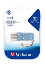 Mini Flash Memory 32 Gb Pendrive Verbatim Sellado En Blister