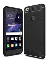 Estuche Protector Carbono Huawei P9 Lite 2017 Negro