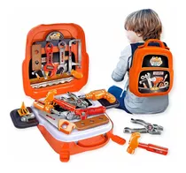 Kit Maleta De Ferramentas Infantil 22 Peças 3 Em 1 Tools Set