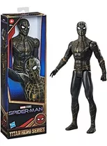 Collect Titan Hero Series - Spiderman- Traje Negro Y Dorado