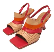 Sandalias Orange Saverio Di Ricci. Zhora.