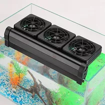 Ventilador Enfriador Triple Cooler Para Acuario Pecera Peces