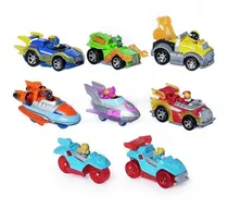 Paw Patrol Mighty True Metal Carritos X8 Vehiculo Patrulla 