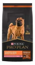 Alimento Pro Plan Optiderma Sensitive Skin Adult Para Perro Adulto De Raza Mediana Y Grande Sabor Salmón Y Arroz En Bolsa De 15kg