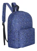 Mochila Estampada Trendy Grande Reforzada Colores Garantia -